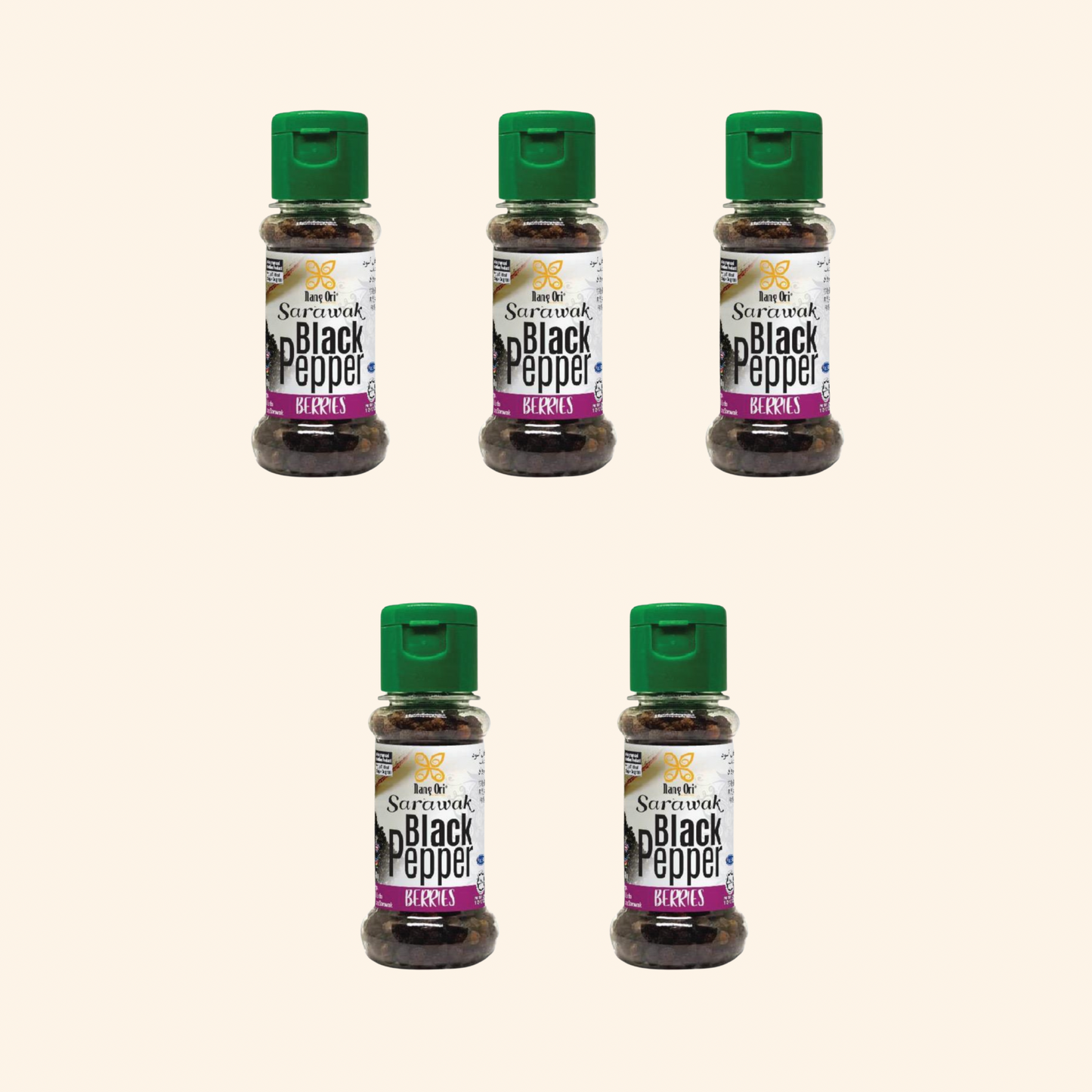 Nang Ori Sarawak Black Pepper, 1.41 oz (40 gm)