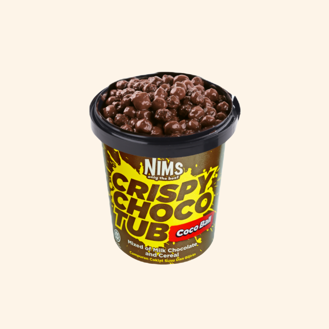 NIMS Crispy Choco Tub, pack of 8, one flavor each