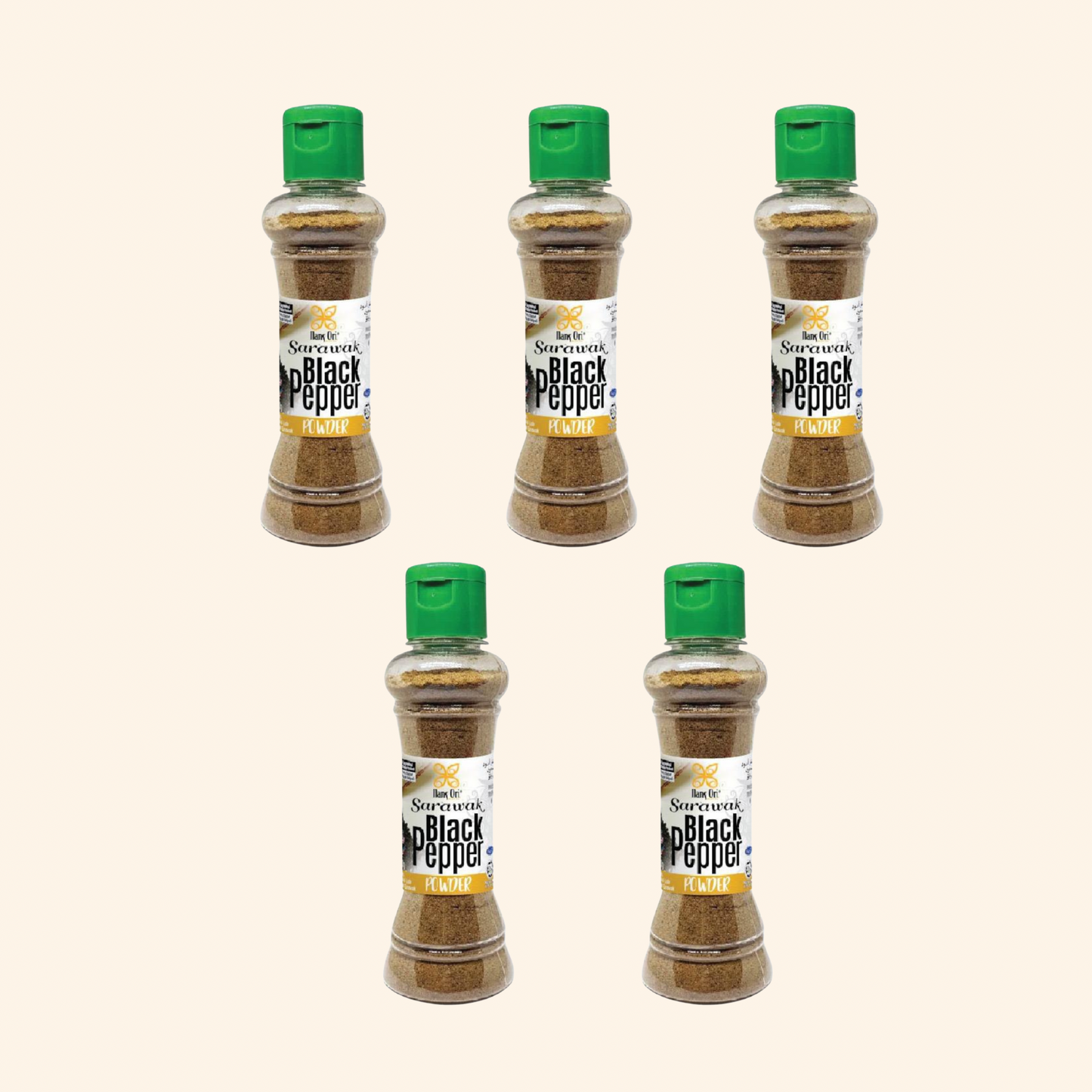 Nang Ori Sarawak Black Pepper, 2.82 oz (80 gm)