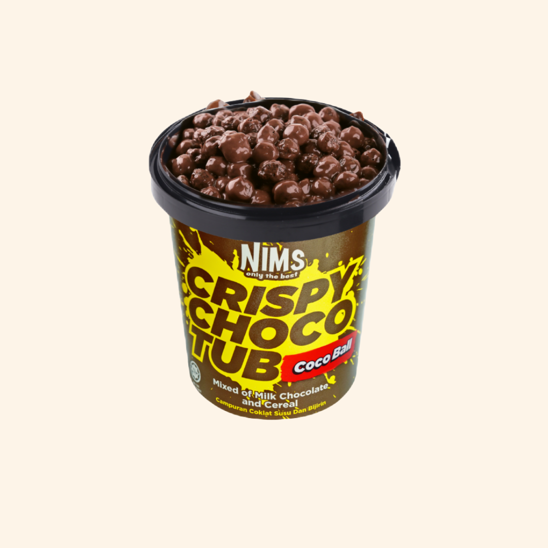 NIMS Crispy Choco Tub, pack of 8, one flavor each