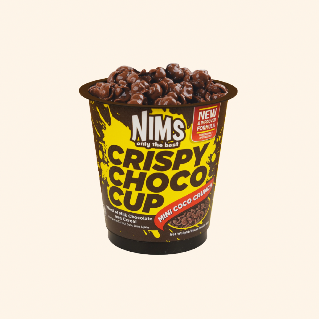 Nims Crispy Choco Cereal Cup, 2.11 oz (60 gm)