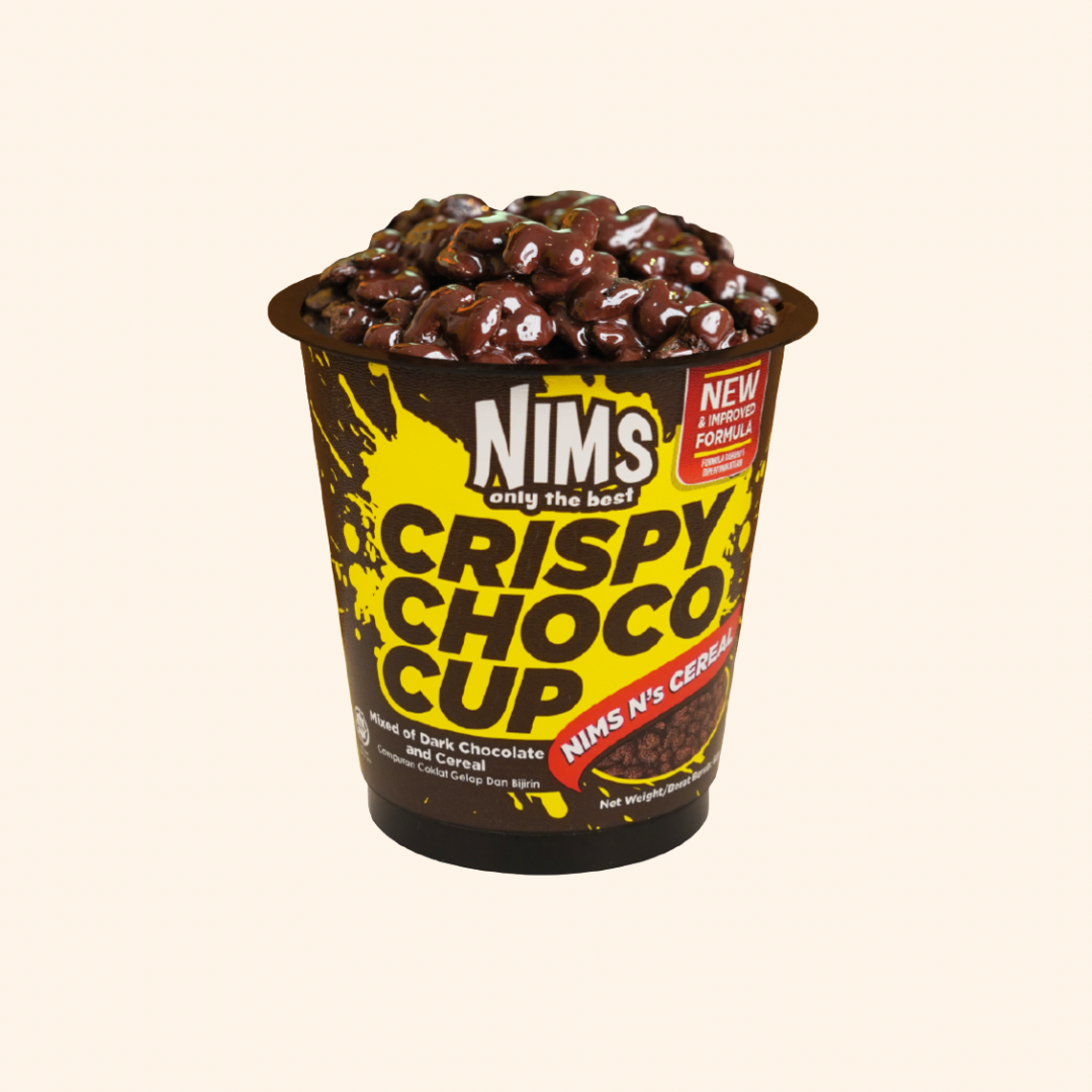 Nims Crispy Choco Cereal Cup, 2.11 oz (60 gm)
