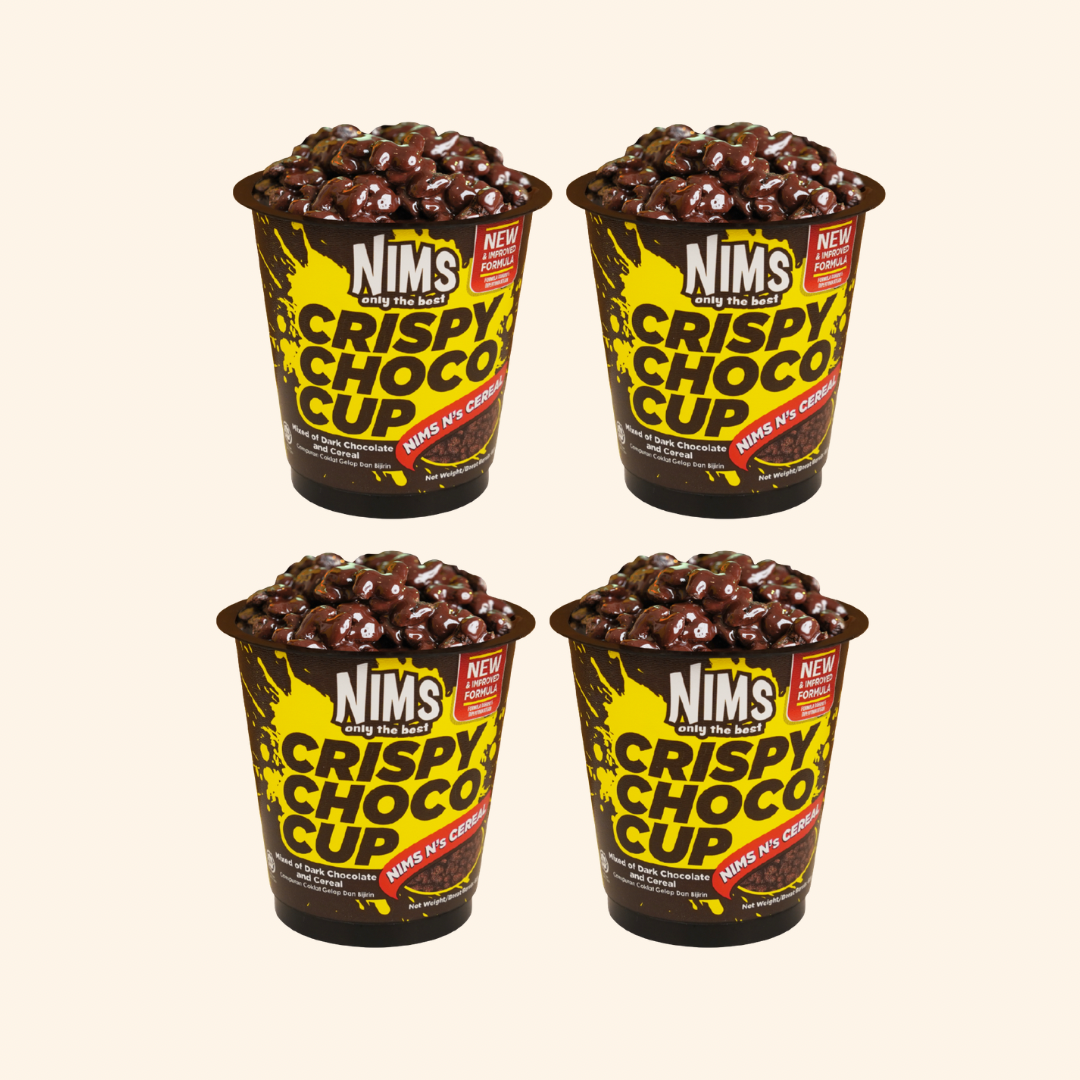 Nims Crispy Choco Cereal Cup, 2.11 oz (60 gm)