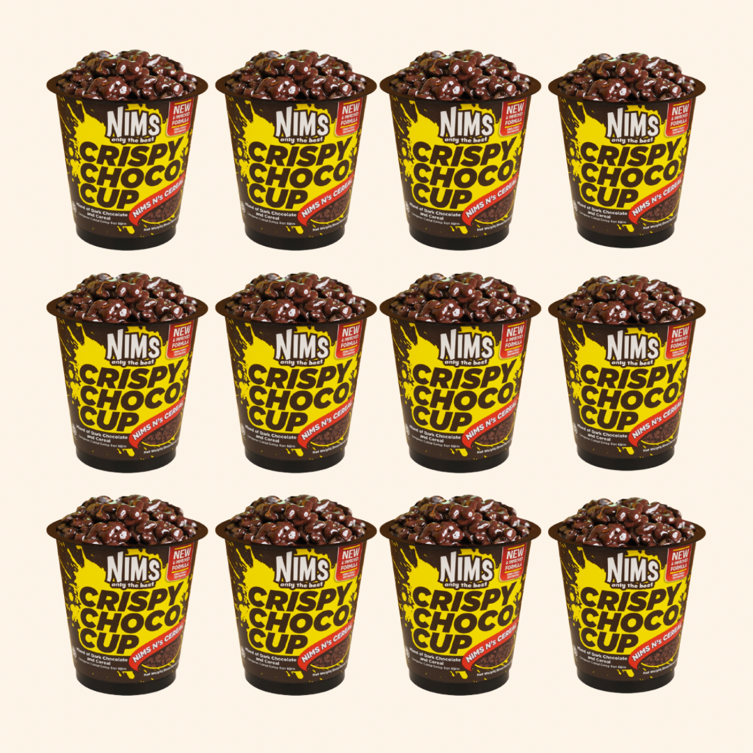 Nims Crispy Choco Cereal Cup, 2.11 oz (60 gm)