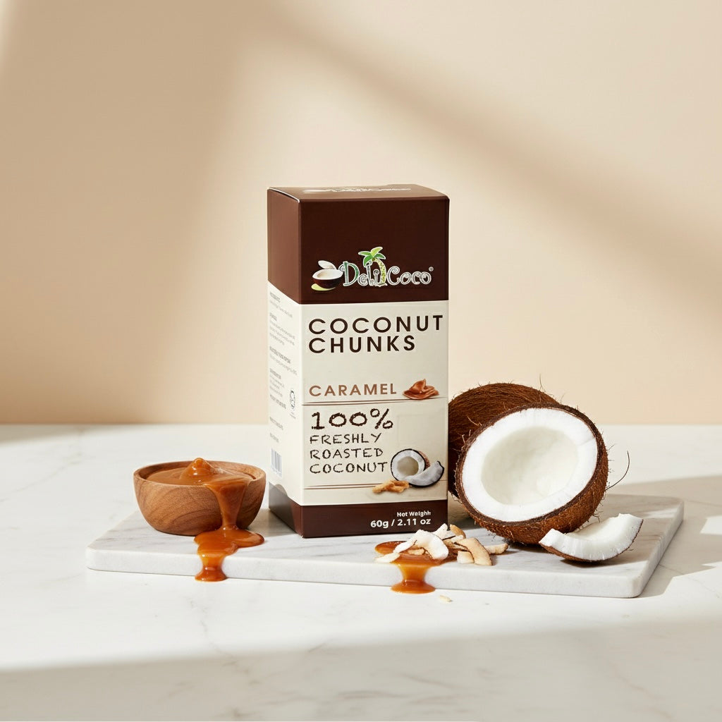 Roasted Coconut Chunks, 2.12 oz (60 gm)